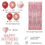 Mother's Day Balloons Garland Arch Kit Manufacturer - High Quality Rose Gold Theme