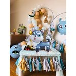 Husky Foil Balloons Manufacturer - 3D Button Stitching Standing Corgi Puppy