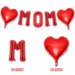 Mother's Day Heart Letter Balloons Kit Manufacturer - Warm and Sweet Background Wall