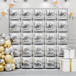 Double Sided Gold Silver Balloon Factory - Wholesale DIY Wall Background Helium