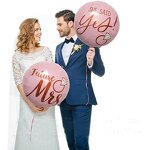 Diamond Ring Foil Balloon Set Manufacturer - Custom for Bridal Shower Engagement