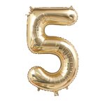 Champagne Gold Number Balloons Factory - Wholesale 40-Inch for Wedding Birthday