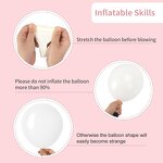 Latex Balloon Kit Manufacturer - Custom 138pcs/set 10-12 Inch with Glue Dots