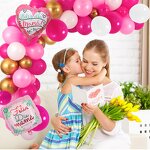 Mother's Day Balloons Garland Arch Kit Factory - Hot Sale 129PCS Home Decorations