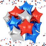 Multi-Color Helium Foil Star Balloons Manufacturer - 10pcs/set Custom 18 Inch Halloween