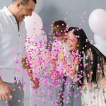 Latex Confetti Balloons Manufacturer - 36 Inch Pink Blue for Baby Shower Halloween
