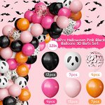 Halloween Party Balloon Set Manufacturer - Wholesale Custom Pink Rose Orange Ghost