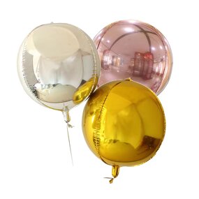 4D Aluminum Foil Balloons Manufacturer - High Quality 6-Piece Set 22-Inch Colorful