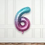 Gradient Number Foil Balloon Manufacturer - Wholesale 32 Inch Birthday Star