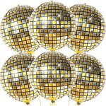 Metallic Disco 4D Foil Balloon Manufacturer - 22-Inch Helium for Christmas Graduation