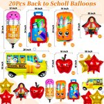 Back to School Party Decoration Kit Manufacturer - New Design Foil Balloon Helium Set
