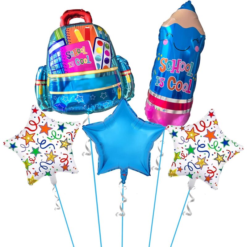 Back to School Festival Kit Factory - Wholesale Custom Foil Balloon Set Pencil Star