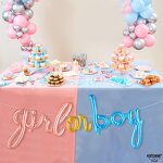 Foil Letter Balloon Set Manufacturer - High Quality Gender Reveal for Baby Shower