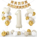 Number Balloon Set Manufacturer - Custom 40 Inch 1st Birthday Party Decoration