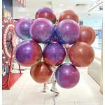 Large 4D Foil Party Balloons Manufacturer - Wholesale 10 Pcs/set 22 Inch Metallic