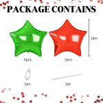 Star Foil Balloons Factory - 10pcs/set Eco-Friendly 18 Inch Graduation Christmas
