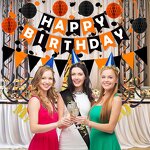 Halloween Party Decoration Banner Factory - Happy Birthday Paper Triangle Bunting