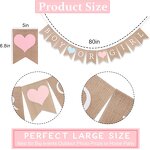 Fabric Gender Reveal Banner Factory - New Design Geometric Pattern Eco-Friendly