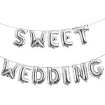 Gold Wedding Banner Foil Balloon Factory - 16 Inch Sweet Party Decoration
