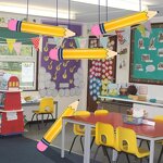 PVC Inflatable Pencil Toys Balloons Factory - 3pcs/pack Classroom Inspired Back to School