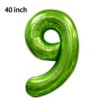 Helium Number Foil Balloon Manufacturer - 40 Inch Big Size Gold Silver Graduation