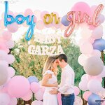 Foil Letter Balloon Set Manufacturer - High Quality Gender Reveal for Baby Shower