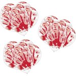 Clear Latex Balloons Factory - Wholesale 18pcs Set Custom Red Hand Print