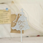 Gold Silver Heart Cake Toppers Manufacturer - Wholesale Custom Handmade Simple Style