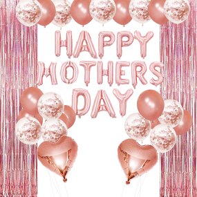 Mother's Day Balloons Garland Arch Kit Manufacturer - High Quality Rose Gold Theme