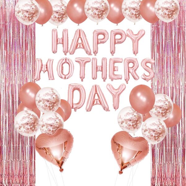 Mother's Day Balloons Garland Arch Kit Manufacturer - High Quality Rose Gold Theme
