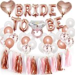 Bride to Be Foil Banner Set Manufacturer - Wholesale Confetti Latex Wedding Ring