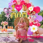 Mother's Day Balloons Garland Arch Kit Manufacturer - New Style 117Pcs/set Floral Basket