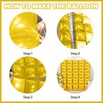 Gold Square Foil Balloons Manufacturer - New Design 19 Inch Graduation Birthday