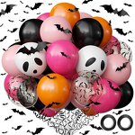 Halloween Party Balloon Set Manufacturer - Wholesale Custom Pink Rose Orange Ghost
