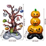 Halloween Stand-Up Balloons Set Manufacturer - Eco-Friendly Pumpkin Tree Foil