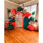 Red Green Gold Latex Balloons Manufacturer - Wholesale 12 Inches for Christmas