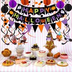 Halloween Spiral Paper Banner Manufacturer - Wholesale Custom Black Orange