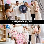 Latex Confetti Balloons Manufacturer - 36 Inch Pink Blue for Baby Shower Halloween