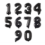 Gold Rose Gold Number Balloons Factory - 16 Inch Aluminum Foil Birthday Wedding