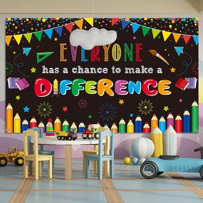 Welcome Back to School Background Banner Manufacturer - Wholesale Custom Printed Prop