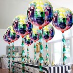 Agate Marbled Helium Balloons Manufacturer - 6pcs/set 22-inch 4D for Wedding Birthday