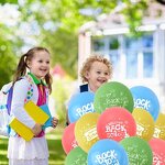 Back to School Latex Balloon Decoration Manufacturer - Custom 12Pcs/set 12 Inch Printing