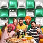 Metallic Green Square Foil Balloons Manufacturer - High Quality 19 Inches Helium