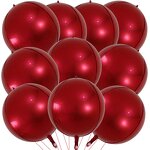 Large 4D Foil Party Balloons Manufacturer - Wholesale 10 Pcs/set 22 Inch Metallic