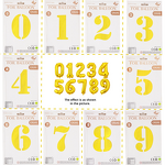 Slim Digital Number Balloons Manufacturer - 32-Inch Paper Card Floating Colorful