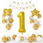 Number Balloon Set Manufacturer - Custom 40 Inch 1st Birthday Party Decoration