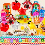 Apple Pencil Bags Foil Balloon Set Factory - Wholesale Custom Back to School Party