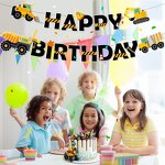 Happy Birthday Paper Banner Factory - Hot Selling 4ft Custom Car Boy's Celebration