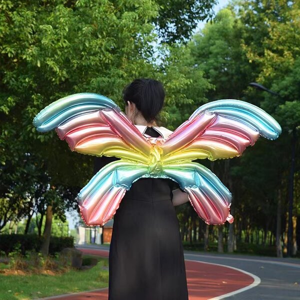 Angel Butterfly Wings Foil Balloon Manufacturer - Large 122*89CM Inflatable for Christmas