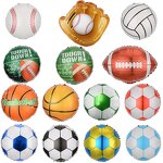 Sports Party Balloons Manufacturer - 18-Inch Football Rugby Baseball Foil